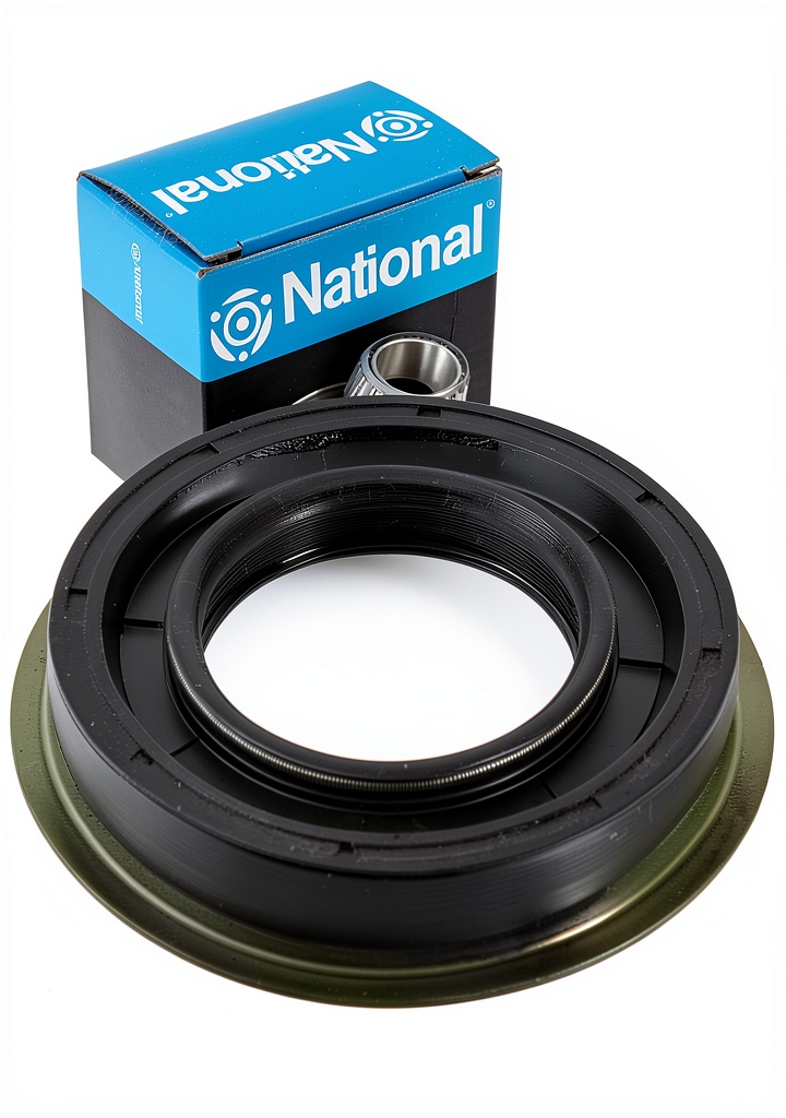 Installing National transmission output shaft seal on a Ford Fusion engine