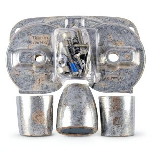 MERC BRAVO 3 Engine Bolt Steel Knurled Design-0