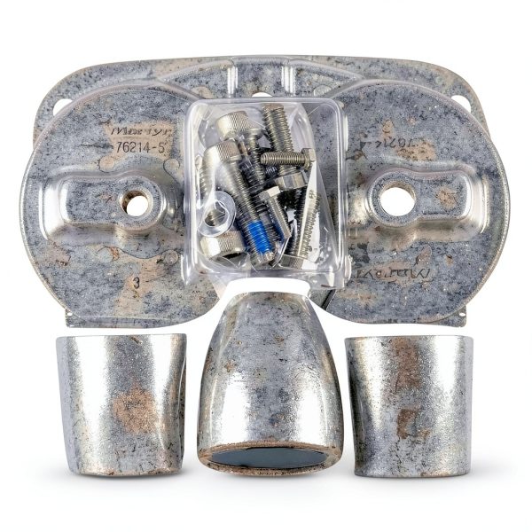 MERC BRAVO 3 Engine Bolt Steel Knurled Design-0
