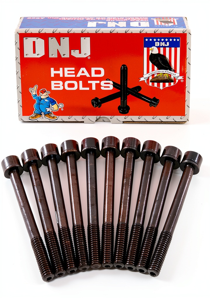 'DNJ Engine Components M10x1.25 Ironcast Iron Hexagon Bolt kit'