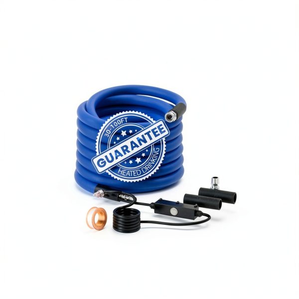 Heated Water Hose YOLENY PVC Blue 30FT for RV-4