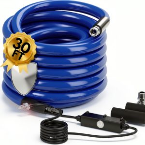 Heated Water Hose YOLENY PVC Blue 30FT for RV-0