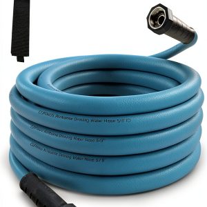 RV Water Hose Blue Cupohus Flexible Polymer 35ft-0