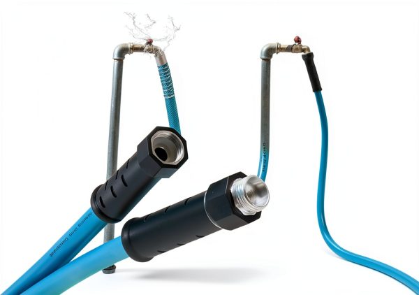 RV Freshwater Hose Cupohus Blue Polymer 50FT-7