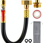 STMOUTUO Winterizing Kit 300 PSI Brass Shutoff Valve 3/4 Adapter Black-0