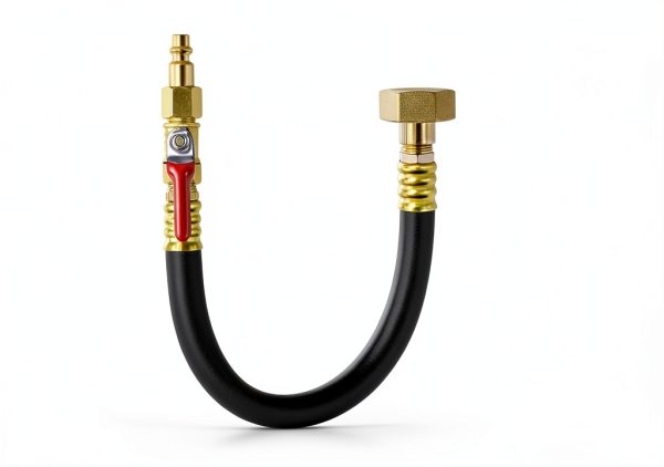 STMOUTUO Winterizing Kit 300 PSI Brass Shutoff Valve 3/4 Adapter Black-1