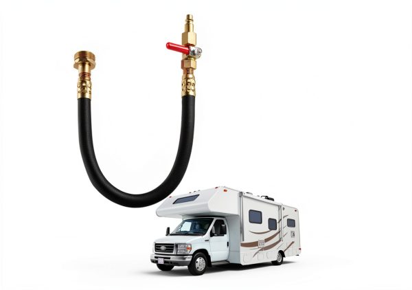Hourleey Winterizing Kit 3/4" Brass Hose Quick Connect 18.5"-1
