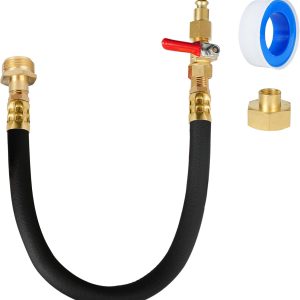 Hourleey Winterizing Kit 3/4" Brass Hose Quick Connect 18.5"-0