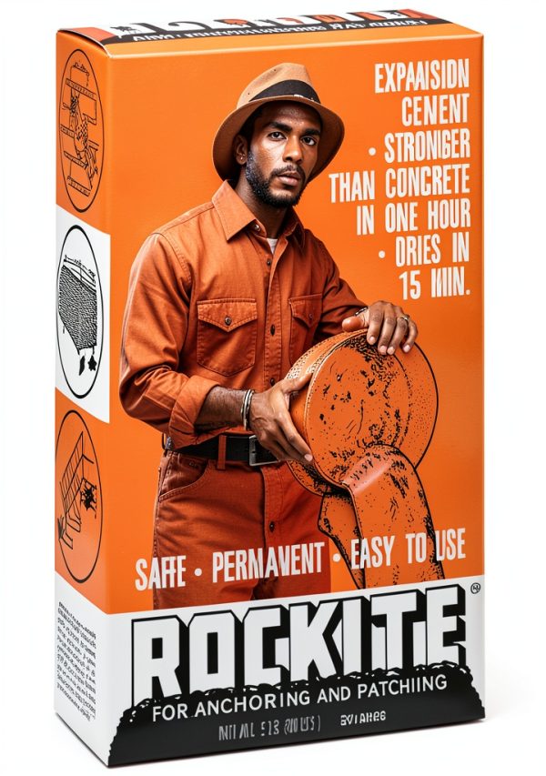Rockite Cement 15 Min 5 lb Sealant by Hartline White 80 oz-0