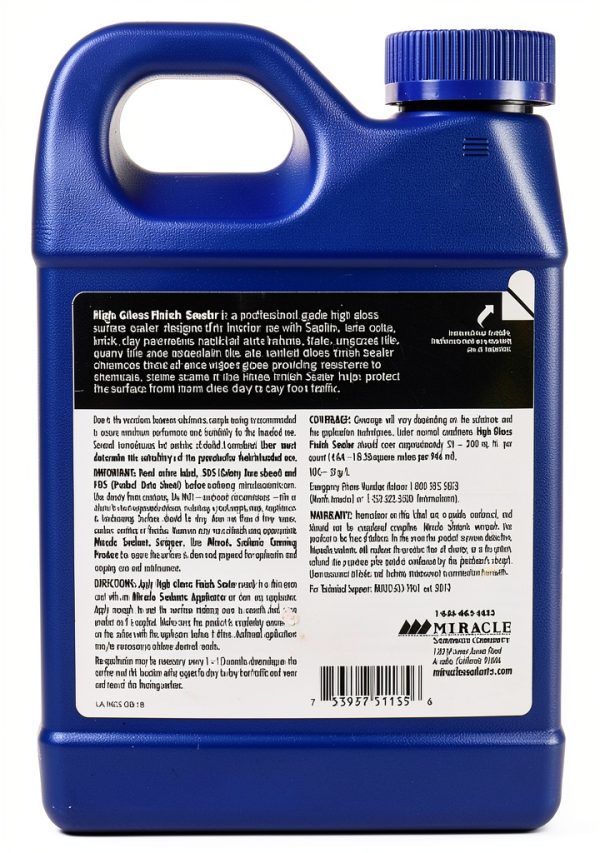 Miracle Sealants High-Gloss Finish Sealer for Tile & Stone Quart-1