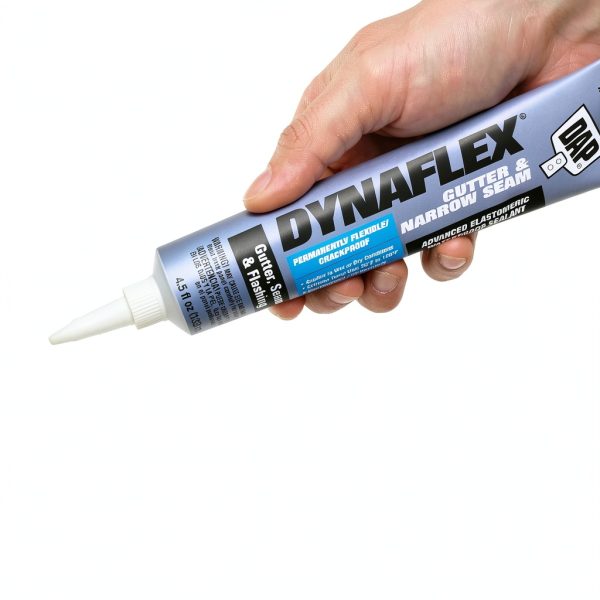 DAP Dynaflex Gutter & Narrow Seam Elastomeric Waterproofer White 4.5Oz-5