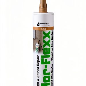 Mor-Flexx Textured Caulk by Sashco Beige Sealant 10.5 oz Pack of 1-0