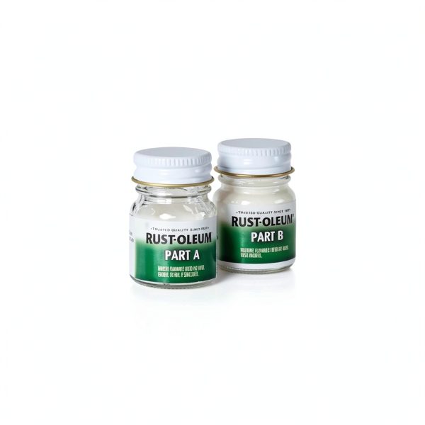 Rust-Oleum Tub & Tile Paint White 2-Part Epoxy Acrylic 11oz Gloss-3