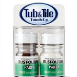 Rust-Oleum Tub & Tile Paint White 2-Part Epoxy Acrylic 11oz Gloss-0