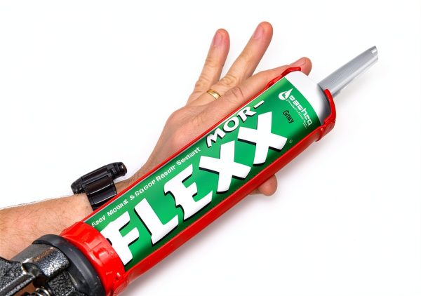 Mor-Flexx Textured Caulk by Sashco Beige Sealant 10.5 oz Pack of 1-2