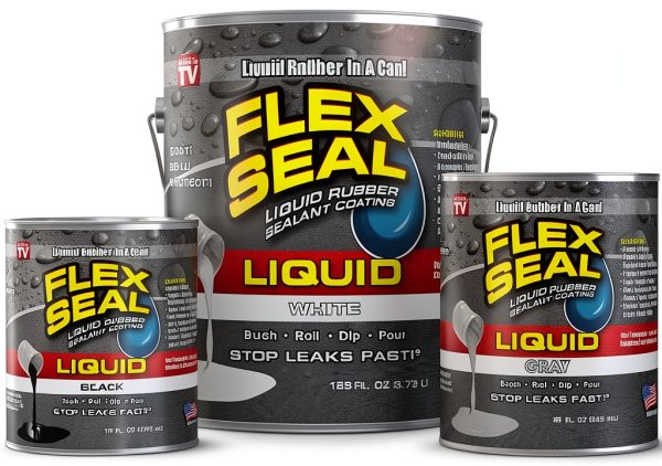 Flex Seal Liquid Waterproof Sealant 16 oz Rubber for Roofs & Marine-6