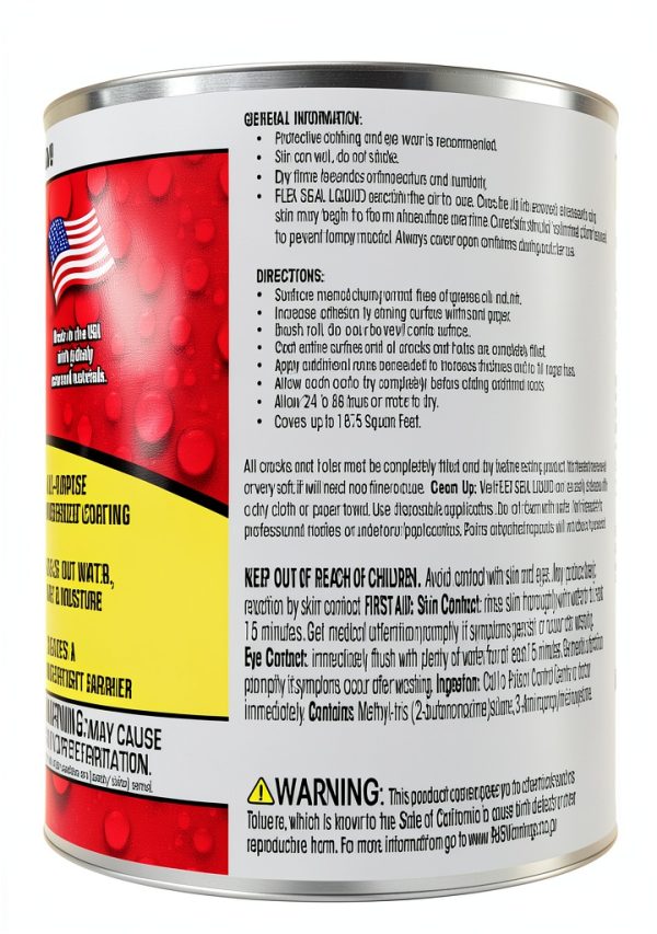 Flex Seal Liquid Waterproof Sealant 16 oz Rubber for Roofs & Marine-1