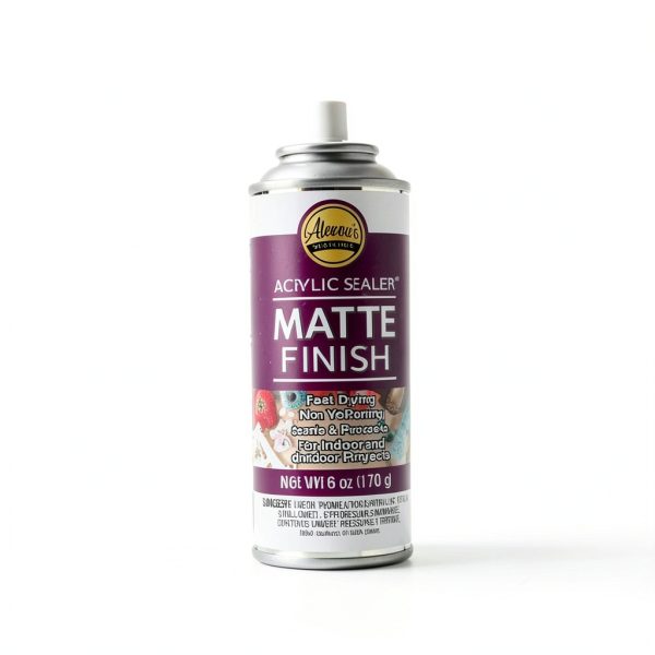 Aleene's Spray Finish 6 oz Acrylic Sealer Clear Matte-4