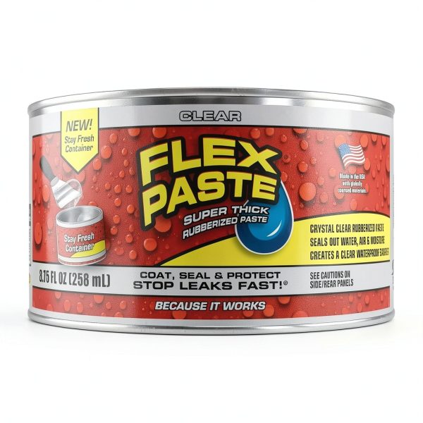 Flex Paste Waterproof Putty by Swift Response UV Resistant Half Quart-0