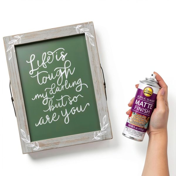Aleene's Spray Finish 6 oz Acrylic Sealer Clear Matte-5