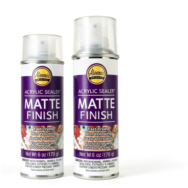 Aleene's Spray Finish 6 oz Acrylic Sealer Clear Matte-1