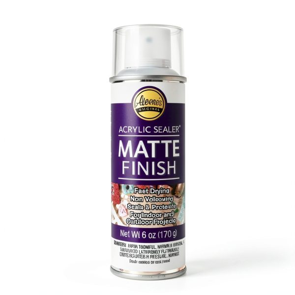 Aleene's Spray Finish 6 oz Acrylic Sealer Clear Matte-2