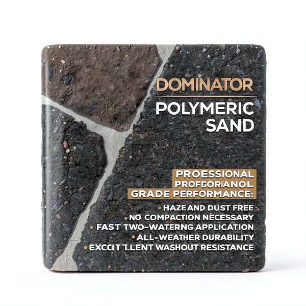 Titanium Gray DOMINATOR Polymeric Sand 10lb Ceramic Flex Stabilizer-2