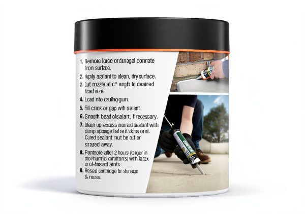 DAP Concrete and Mortar Filler and Sealant Gray 10.1oz 7079818096-2