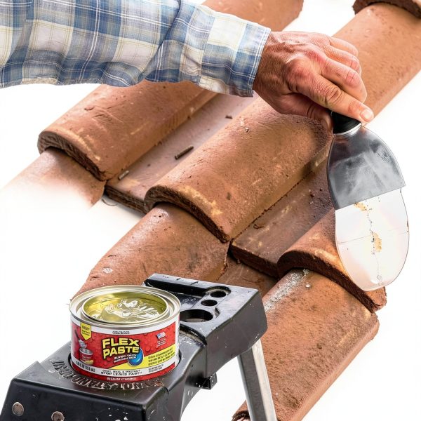 Flex Paste Waterproof Putty by Swift Response UV Resistant Half Quart-2