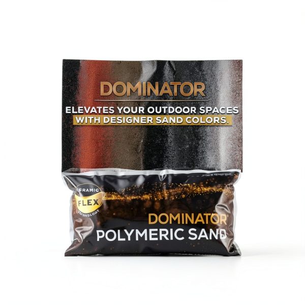 Titanium Gray DOMINATOR Polymeric Sand 10lb Ceramic Flex Stabilizer-6